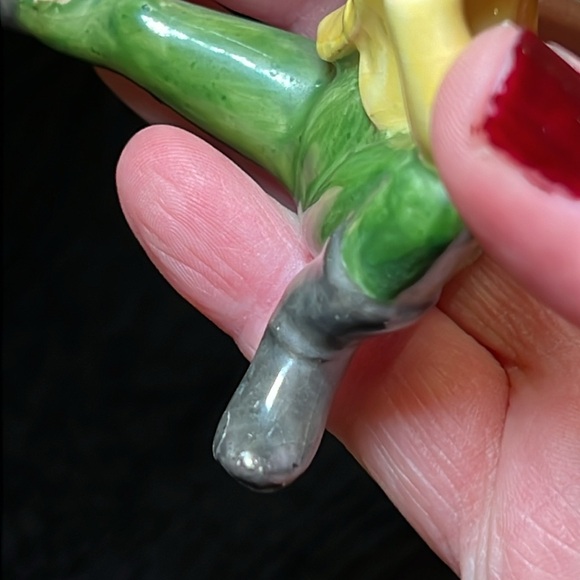 Vintage Handpainted Kitsch Redhead Ceramic Pixie Elves Christmas Figurines - Picture 9 of 12